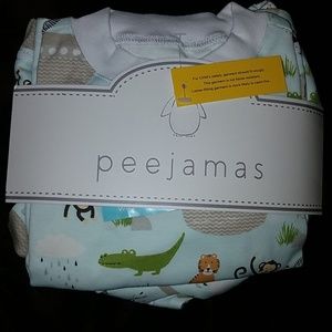 Size 3T Peejamas zoo print